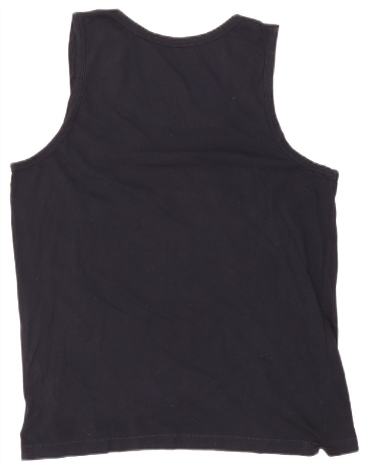 French Connection Débardeur Femme UK 14 Large Bleu Marine