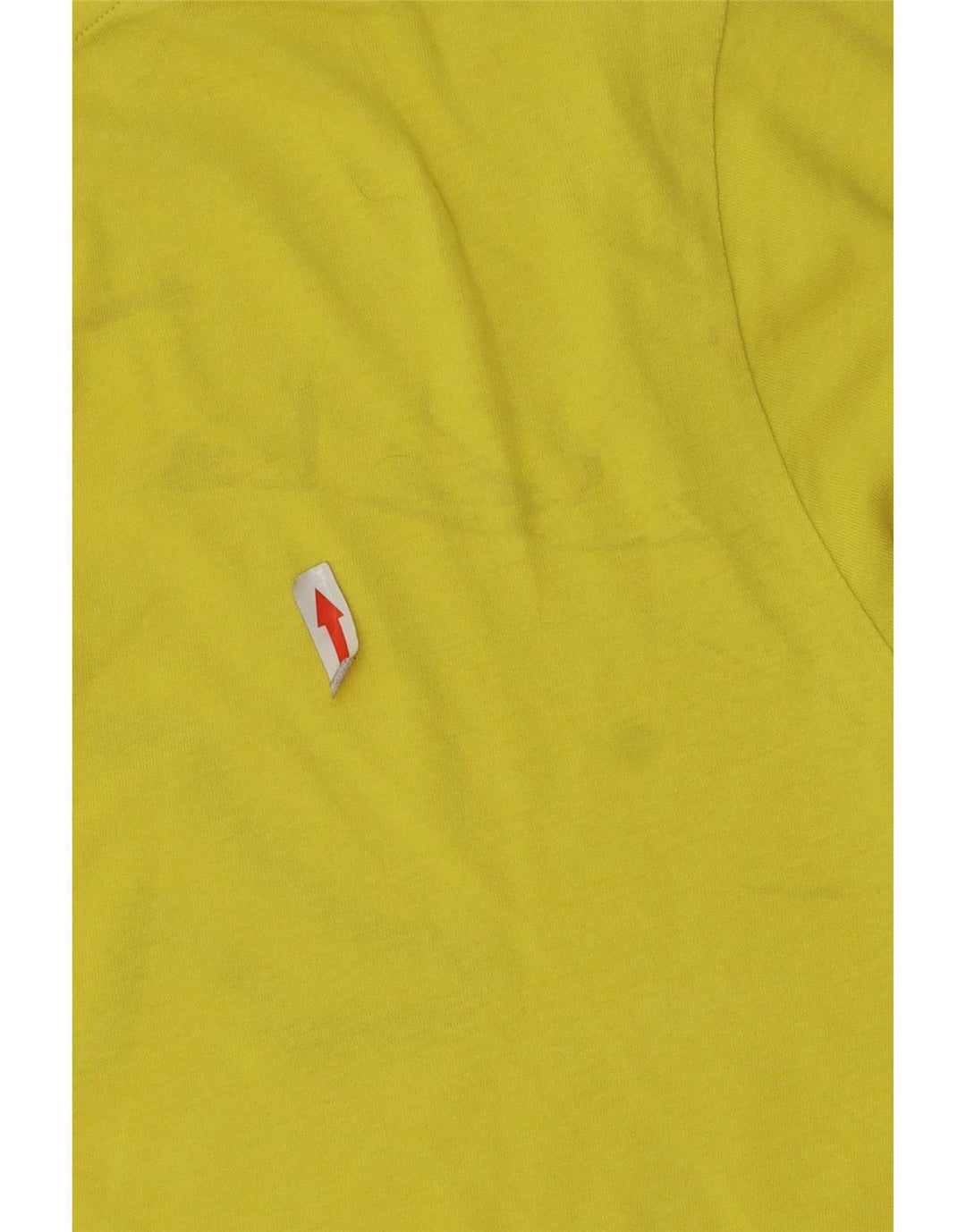 Kappa Tee-Shirt Graphique Homme Jaune Moyen