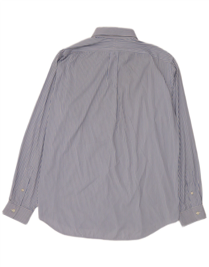 Ralph Lauren Chemise Homme Large Bleu Rayé Nylon