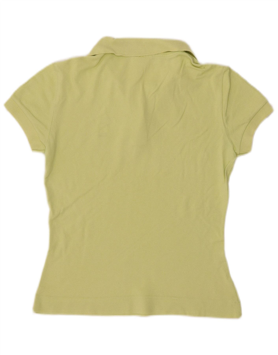 LACOSTE Polo Femme Taille 38 Coton Vert Moyen