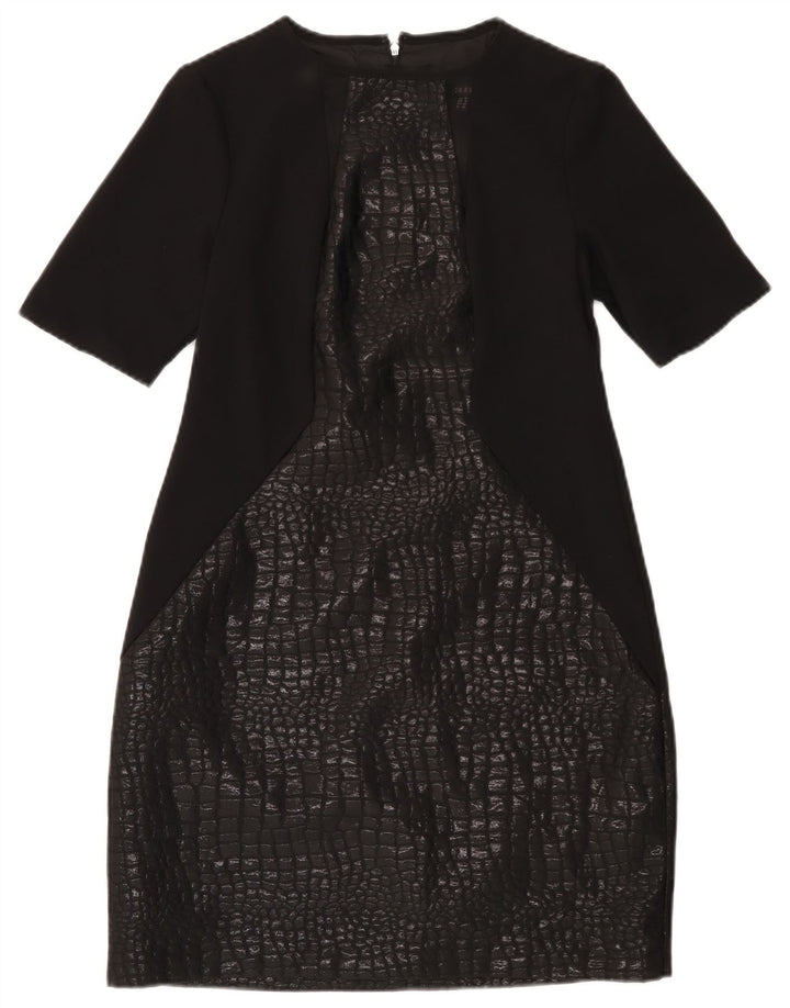 Coast Robe fourreau pour femme UK 42 Medium Noir Viscose