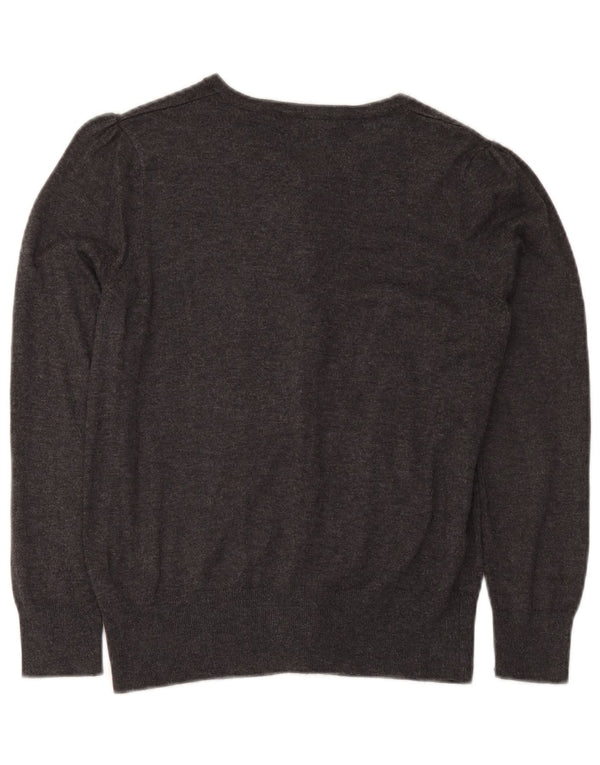 Marks & Spencer Cardigan pour femme en viscose gris moyen UK 44