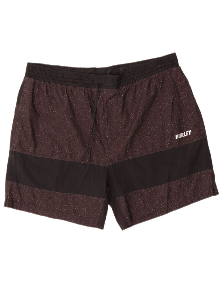 Hurley Short de Bain Phantom Homme 2XL Noir Tacheté Polyester