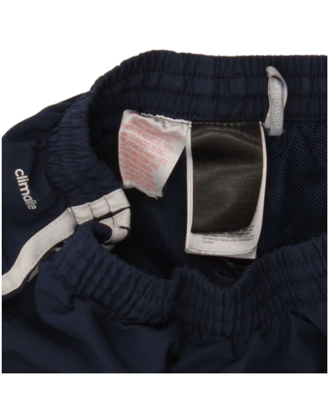 ADIDAS Pantalon de survêtement Climalite Garçon 9-10 ans Bleu Marine Polyester