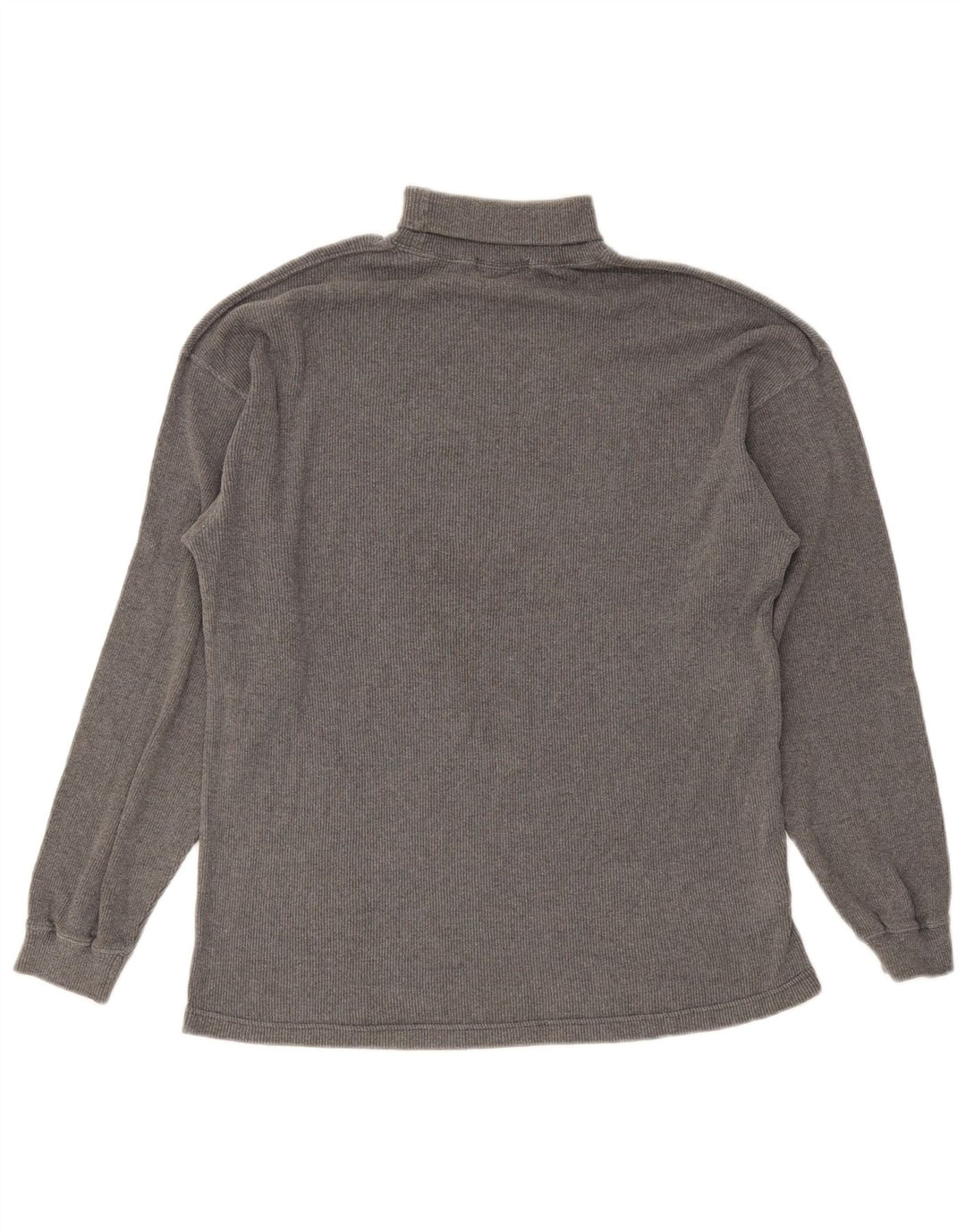 Marks & Spencer Haut à col roulé pour homme à manches longues en coton gris Taille S
