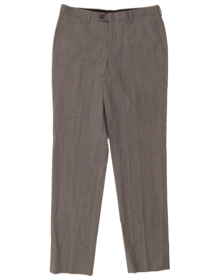 MICHAEL KORS Pantalon de Costume Slim Homme W30 L30 Gris Laine
