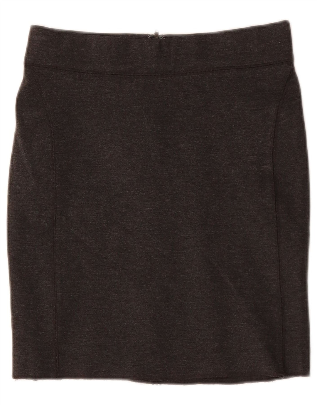 JACK WILLS Mini jupe femme UK 10 Small W26 Gris Viscose