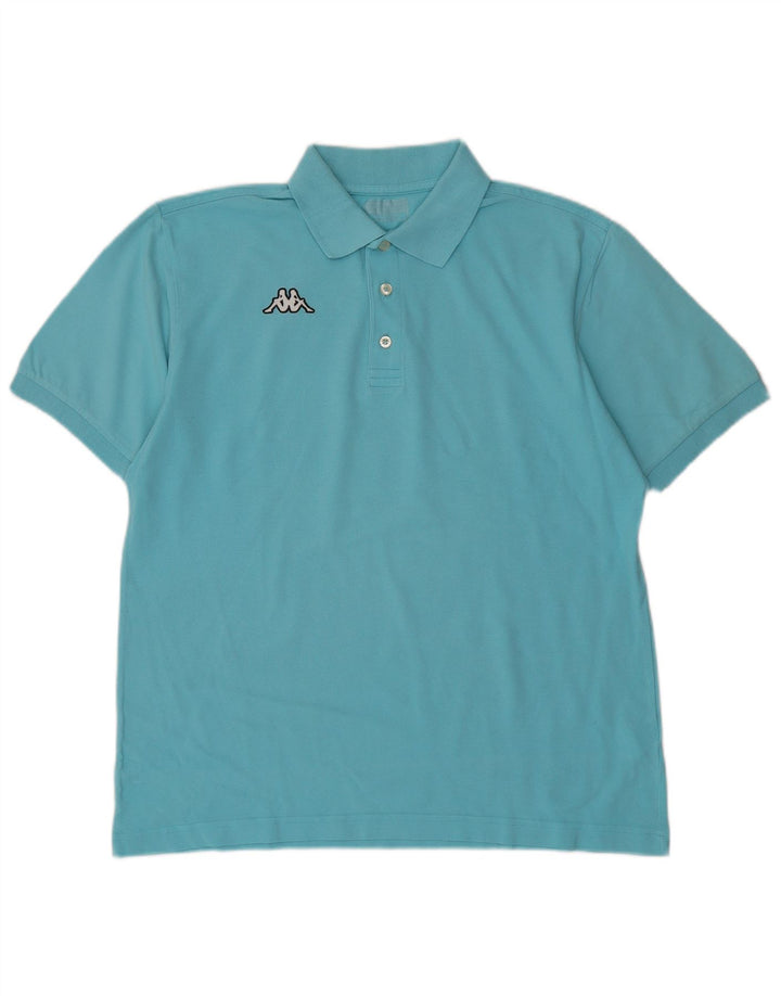 Kappa Polo Homme XL Bleu Coton