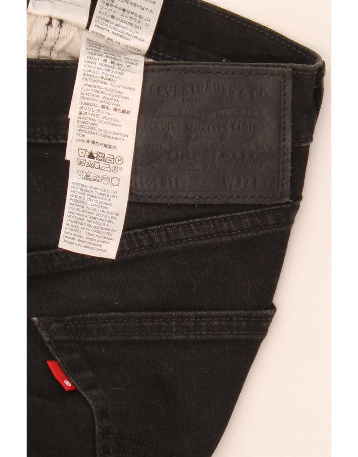Levi's Jean Slim 511 Homme W32 L32 Noir Coton