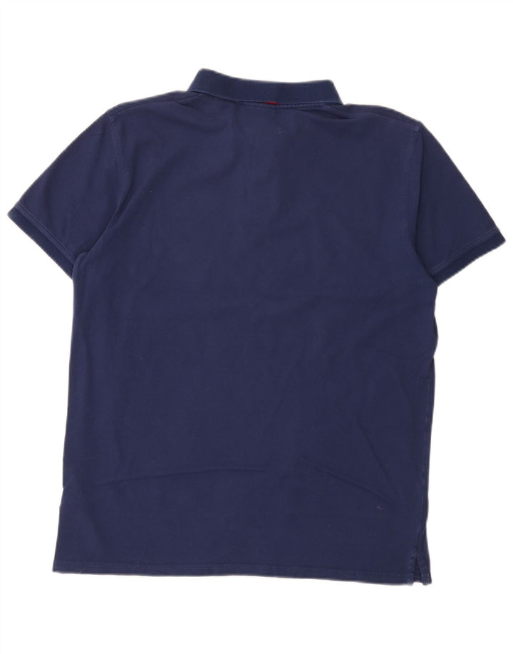Gant Polo Homme Bleu Marine Moyen Coton