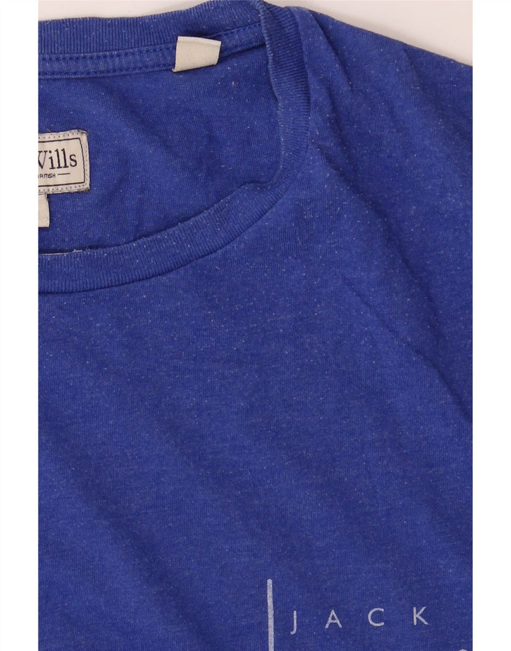 Jack Wills T-Shirt Homme Bleu Moyen Coton