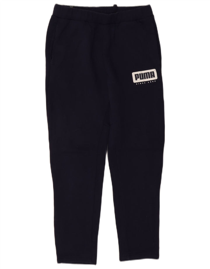 Puma Pantalon de Survêtement Graphique Homme Bleu Marine Small