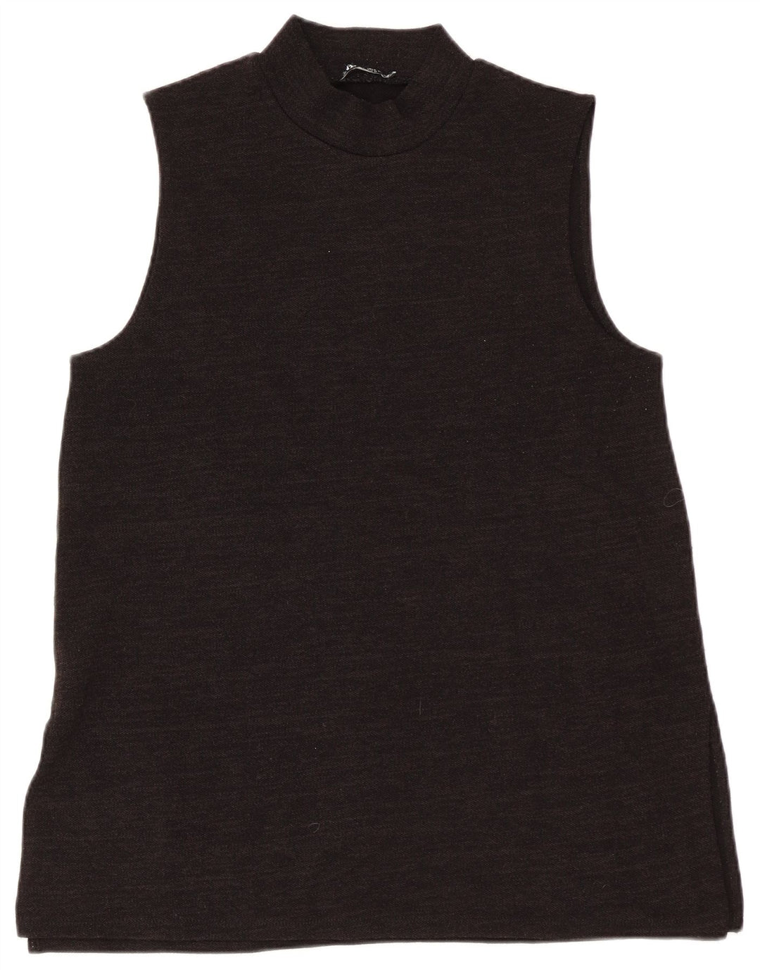 Zara Femme Débardeur UK 14 Large Noir Moucheté
