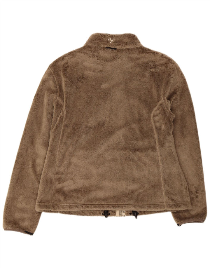 JACK WOLFSKIN Veste Polaire Femme UK 18/20 XL Beige Polyester