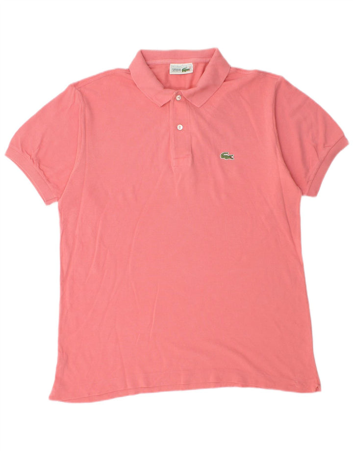 Lacoste Polo Homme Taille 4 Coton Rose Moyen