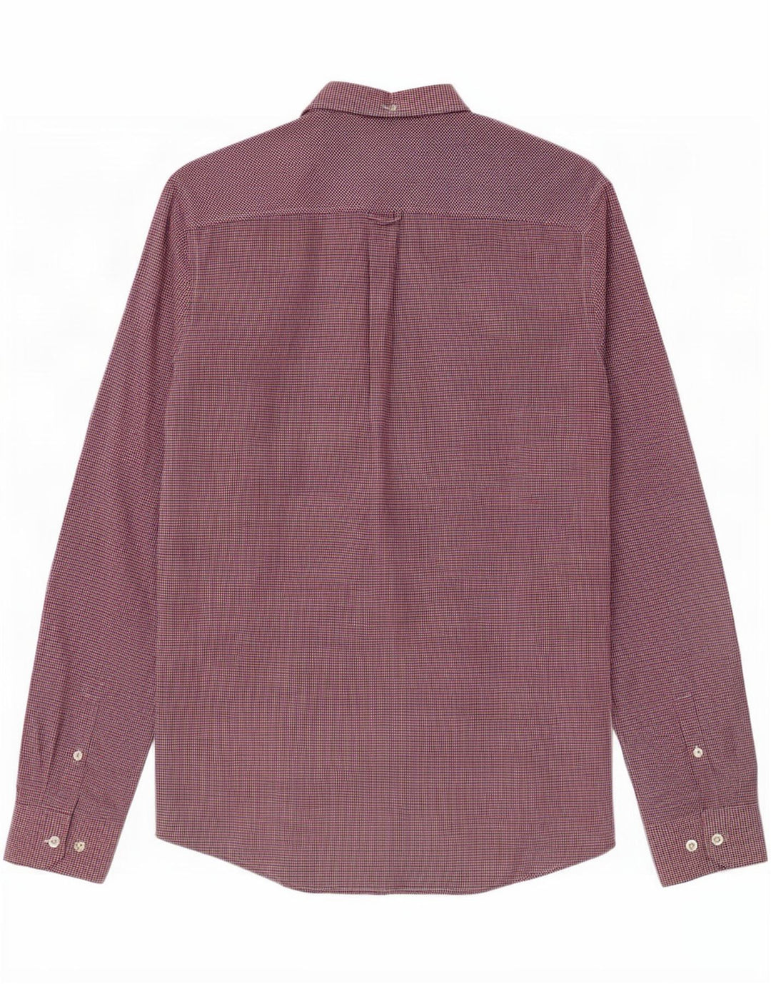 Ben Sherman Chemise Homme Petit Vichy Rouge Coton