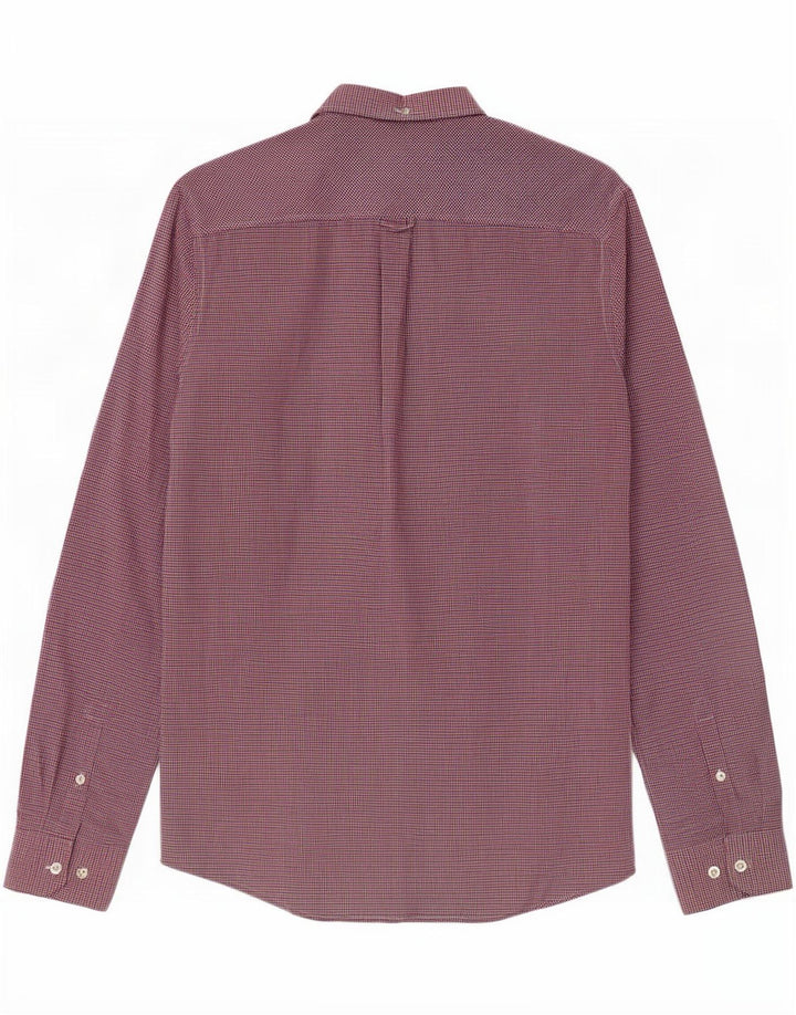 Ben Sherman Chemise Homme Petit Vichy Rouge Coton
