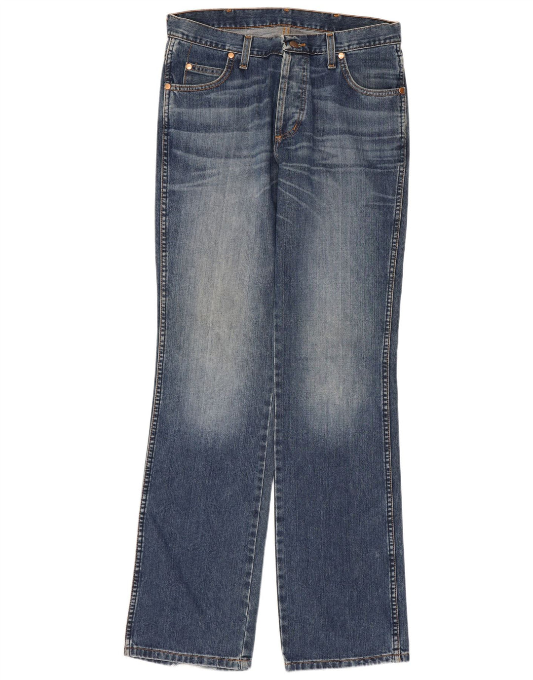 Wrangler Jean Droit Evolution Homme W32 L34 Bleu Coton