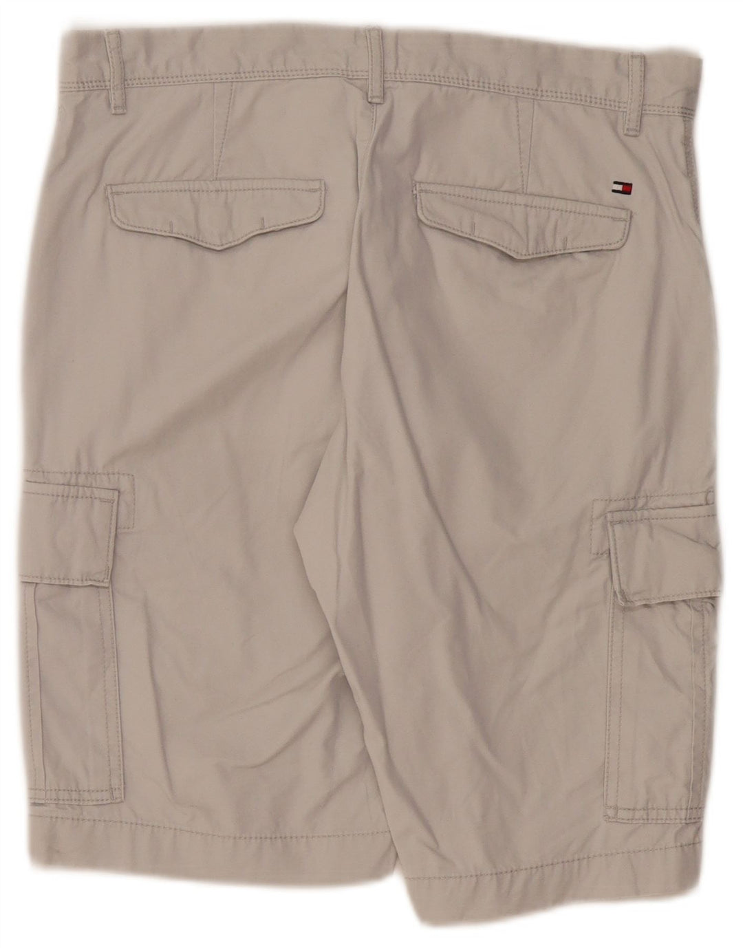 TOMMY HILFIGER Short Cargo W31 Homme Gris Moyen Coton