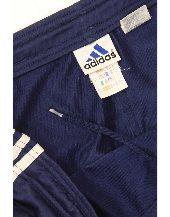 Adidas Pantalon de survêtement pour homme Large Bleu marine Polyester
