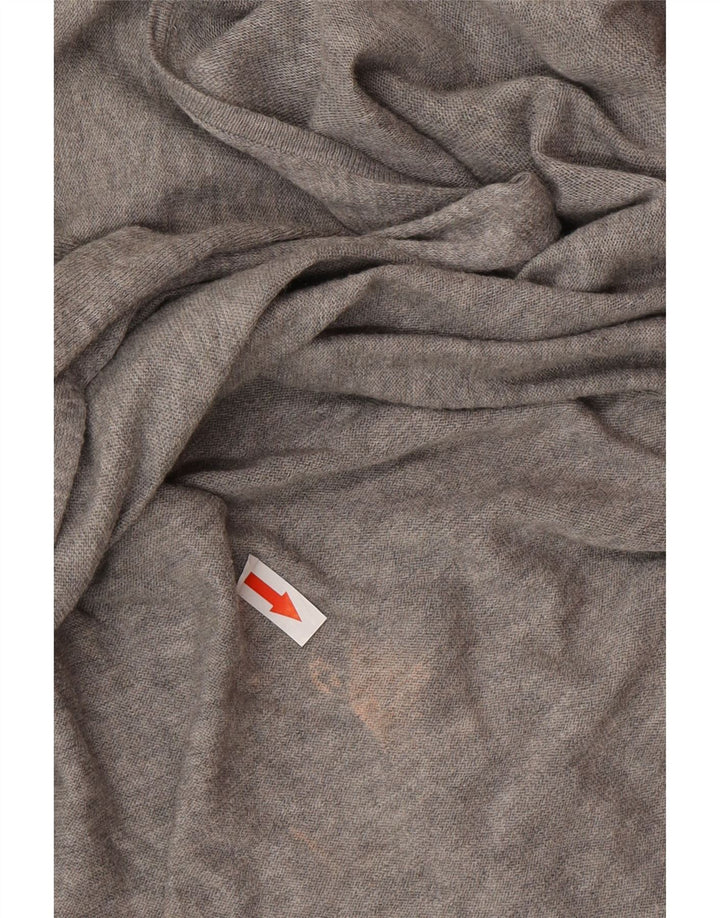 All Saints Pull surdimensionné à col en V pour femme UK 14 Gris moyen