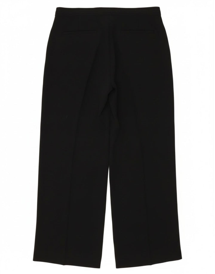 Perte by Krizia Pantalon Chino Droit Femme W32 L28 Noir Polyester