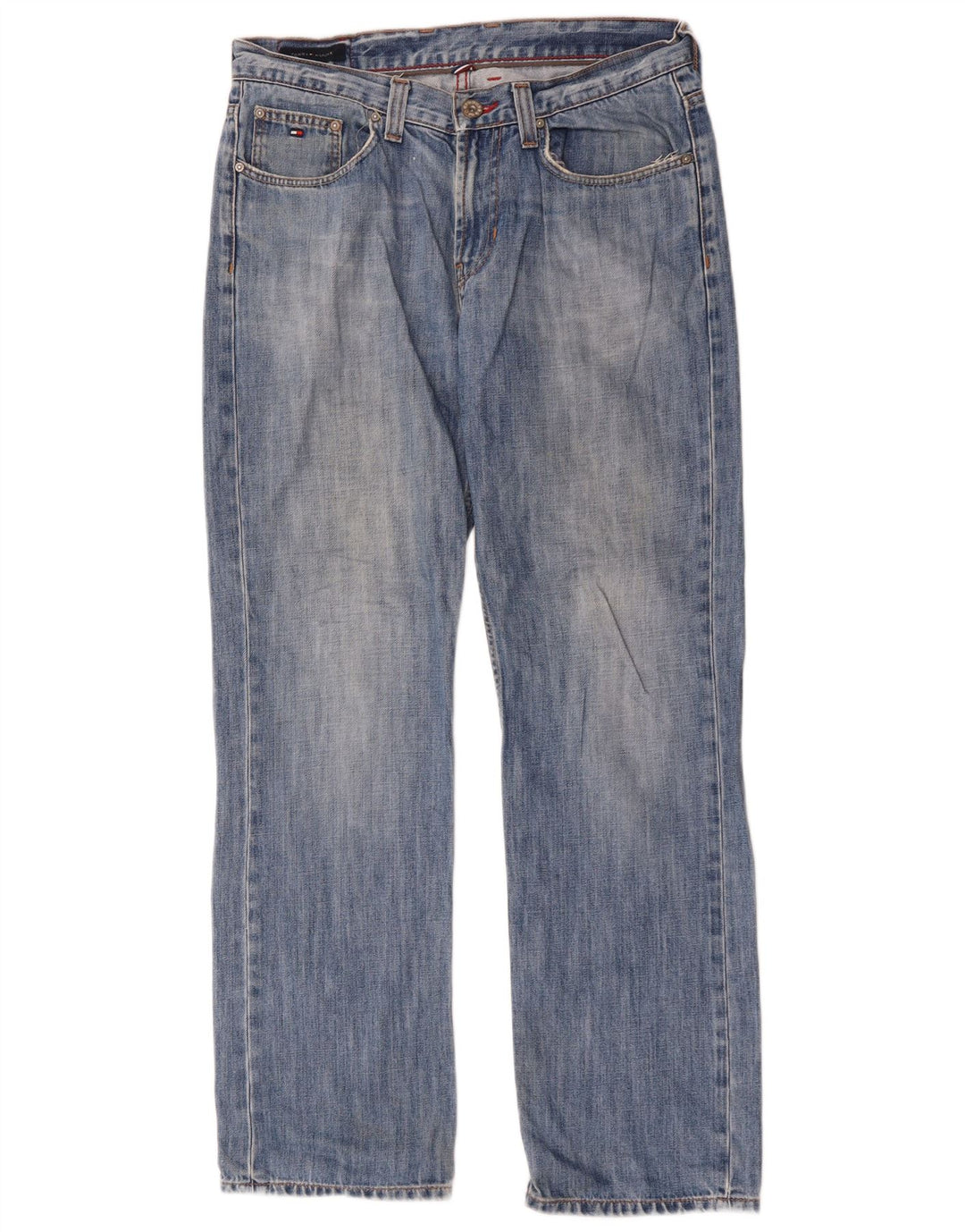 Tommy Hilfiger Jean droit homme W32 L32 bleu coton