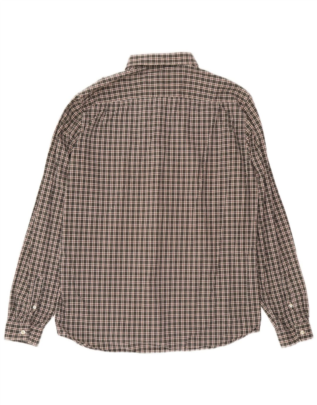 Lacoste Chemise Regular Fit Homme Taille 43 Grand Coton à Carreaux Vert