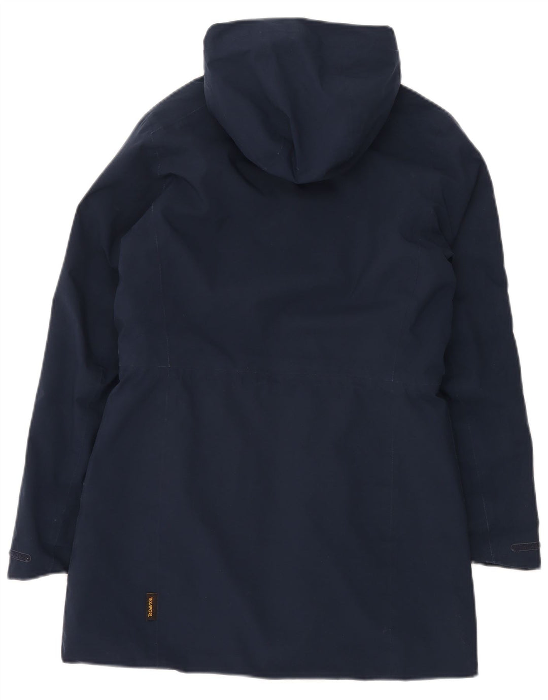 JACK WOLFSKIN Manteau coupe-vent surdimensionné à capuche pour femme UK 6 XS Bleu marine
