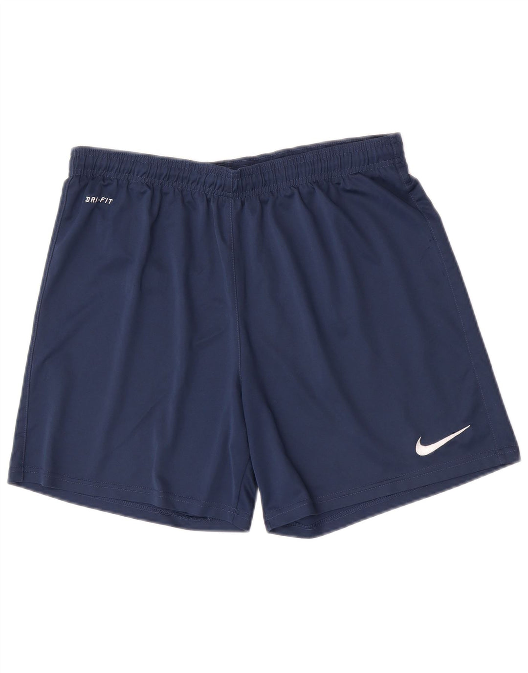 Nike Short de sport Dri Fit pour homme en polyester bleu marine Taille L