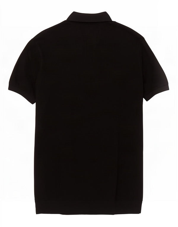 Zara Polo à manches courtes pour hommes, grand, noir