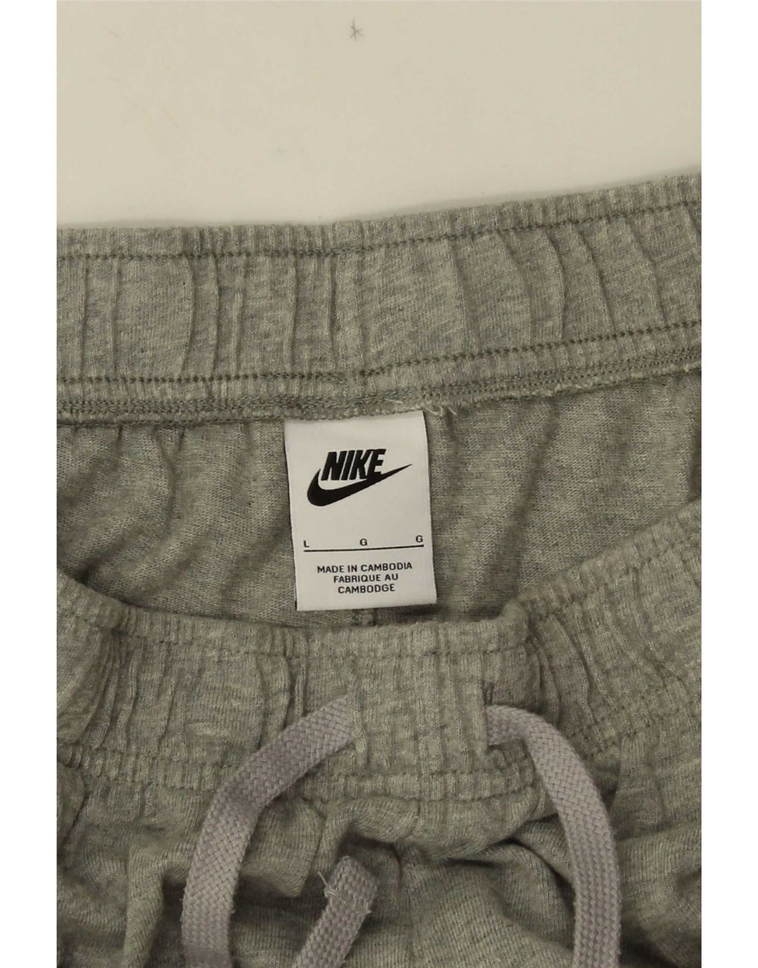 Nike Short de sport pour homme Taille L Gris