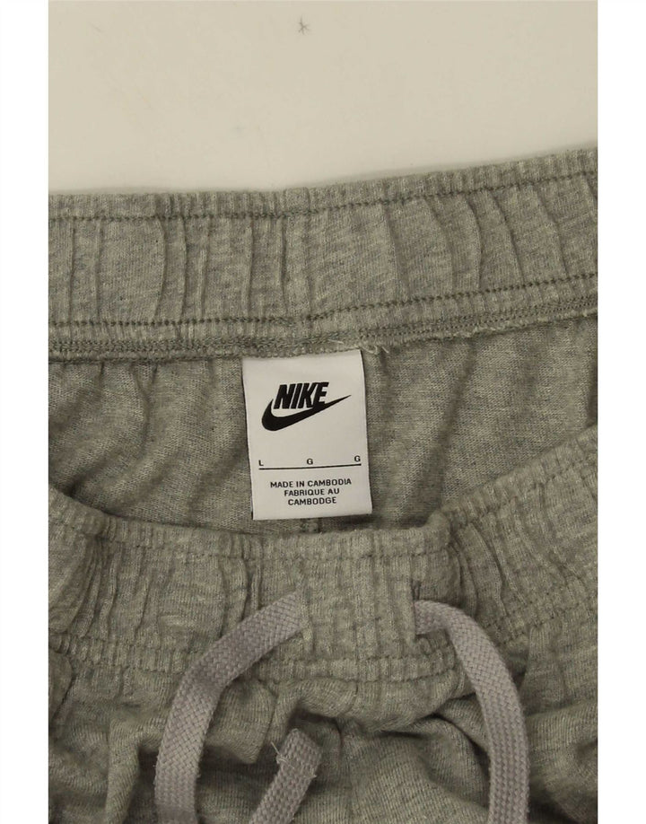 Nike Short de sport pour homme Taille L Gris
