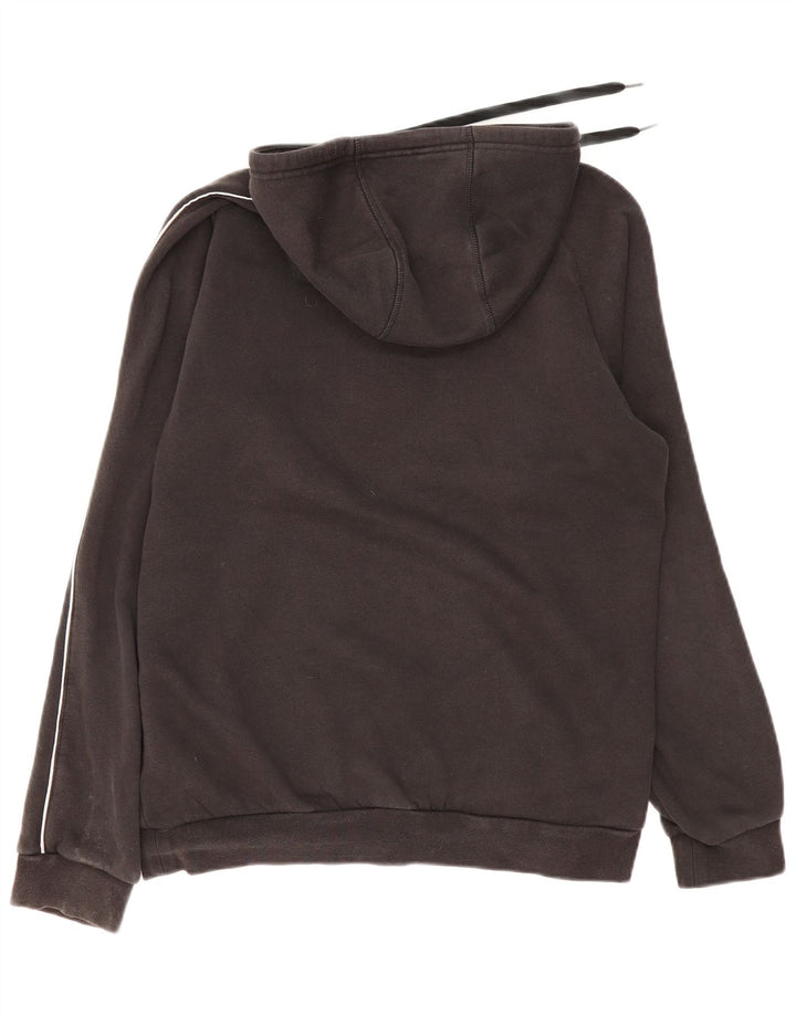 Adidas Pull à capuche pour homme en coton noir moyen