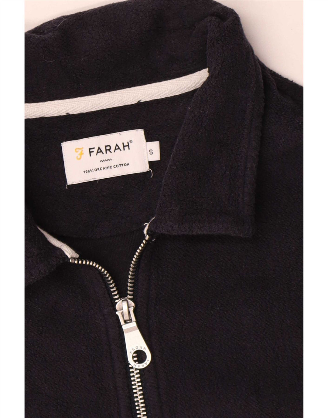 Farah Veste de Survêtement Homme Petit Bleu Marine Coton