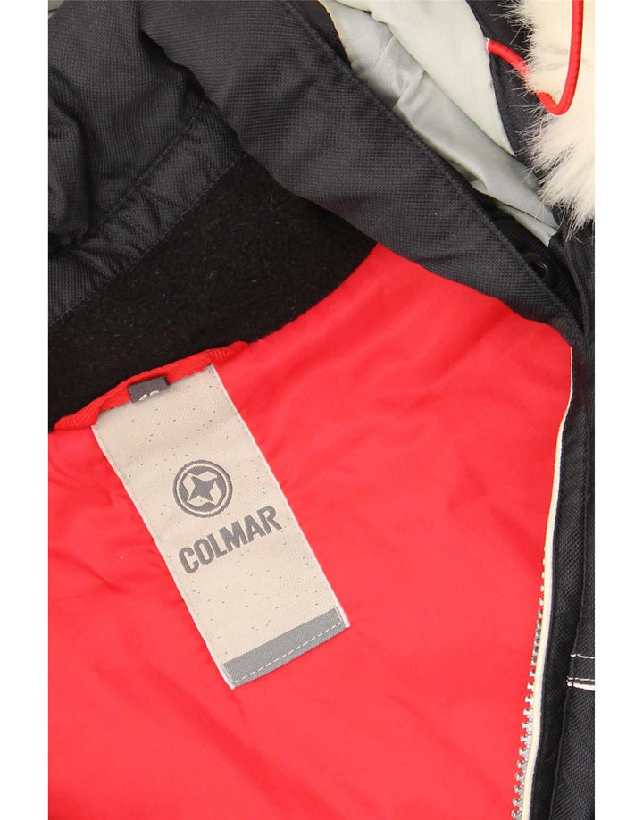 Colmar Veste de ski à capuche pour homme IT 46 Small Black Colourblock