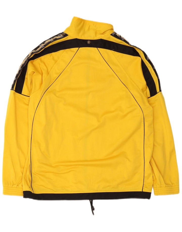 Asics Veste de Survêtement Graphique Homme Jaune Moyen Colourblock