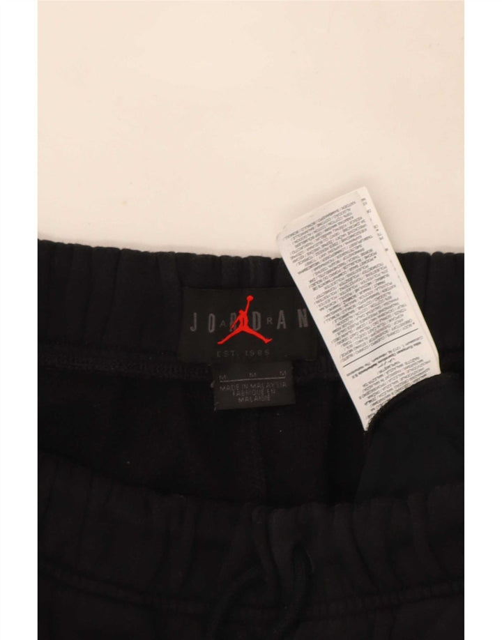 Jordan Pantalon de survêtement graphique pour homme en coton noir moyen