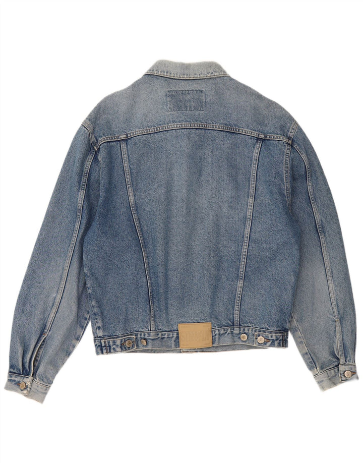 veste en denim homme vintage UK 38 Bleu moyen