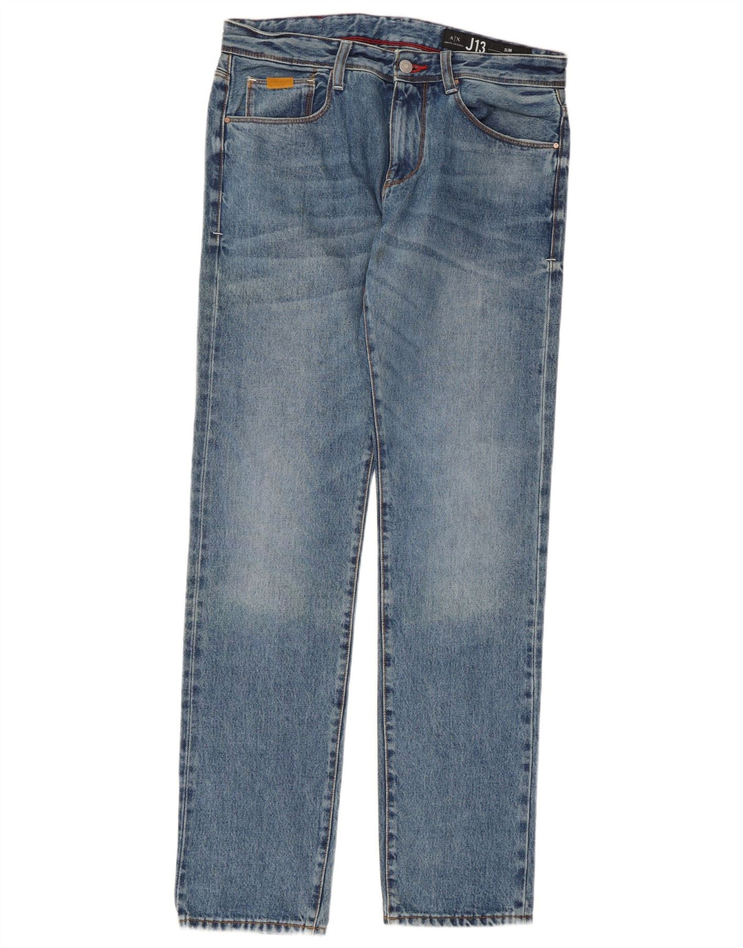 Armani Exchange Jean Slim Homme W32 L32 Bleu Coton