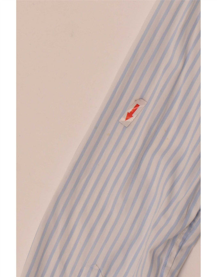 Ralph Lauren Chemise Femme US 6 Coton Bleu Moyen à Fines Rayures