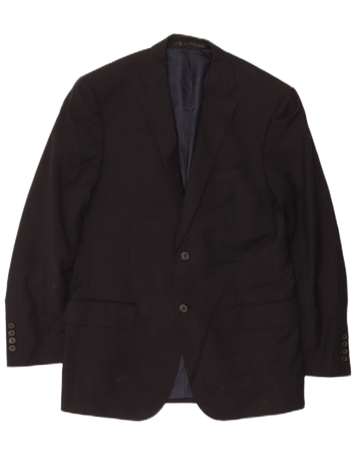 Marks & Spencer Veste blazer autographe pour homme UK 38 Bleu marine moyen