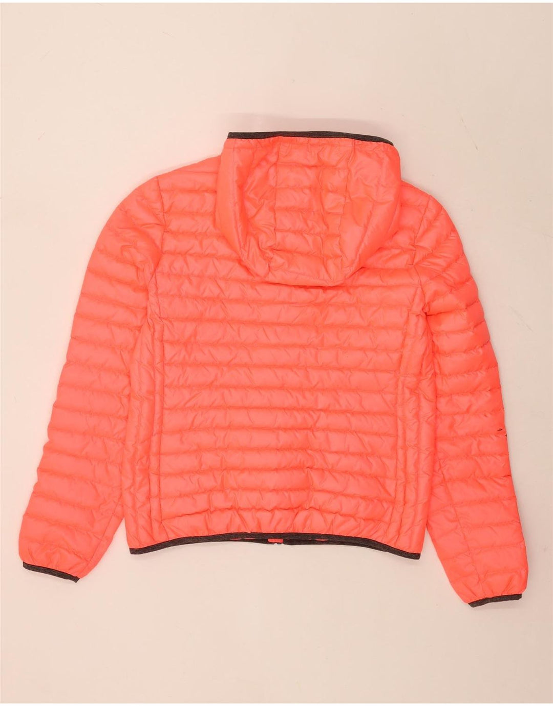 Superdry Veste matelassée à capuche pour femme UK 16 Large Rose Polyester