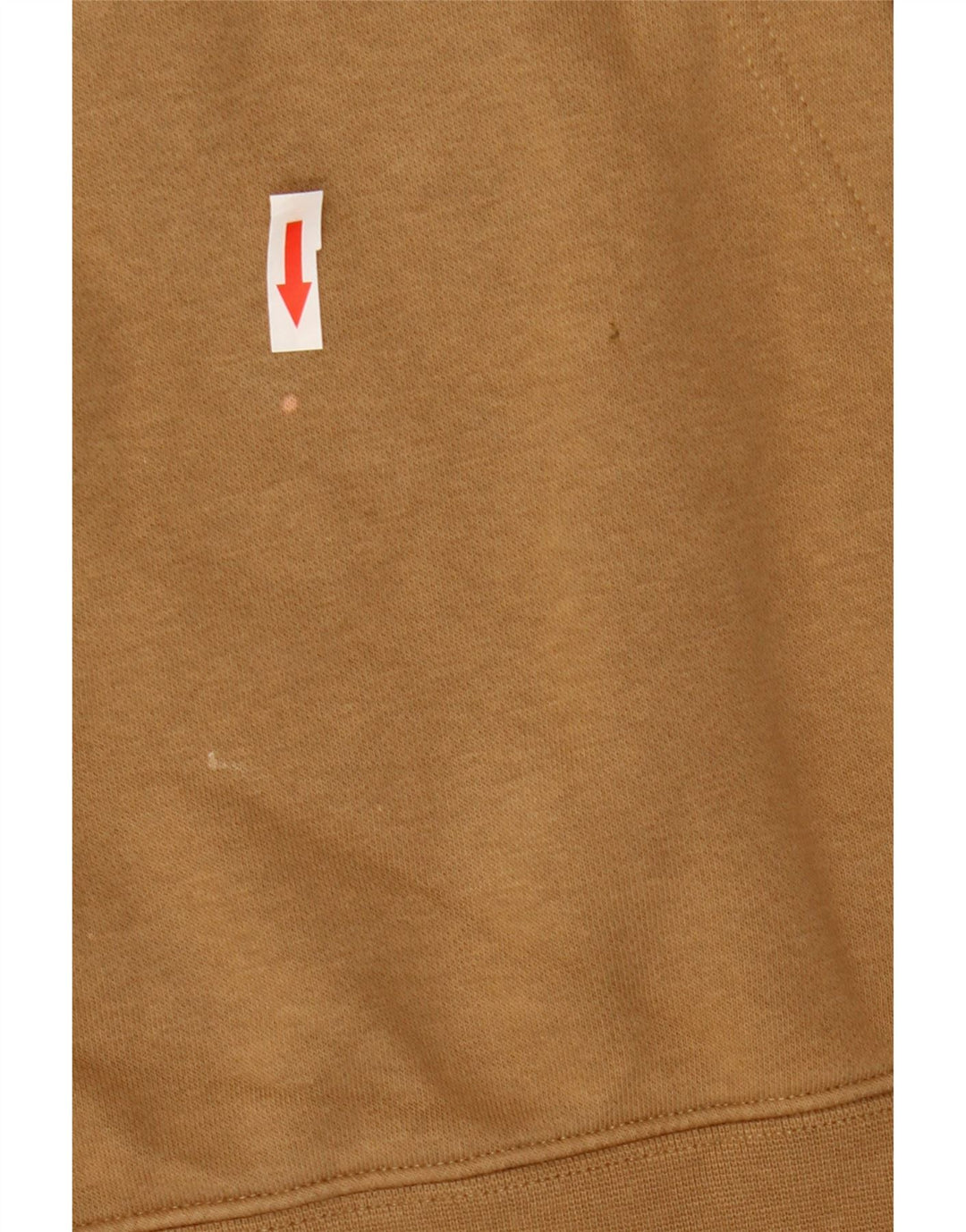 Nike Pull à capuche pour homme Petit coton beige