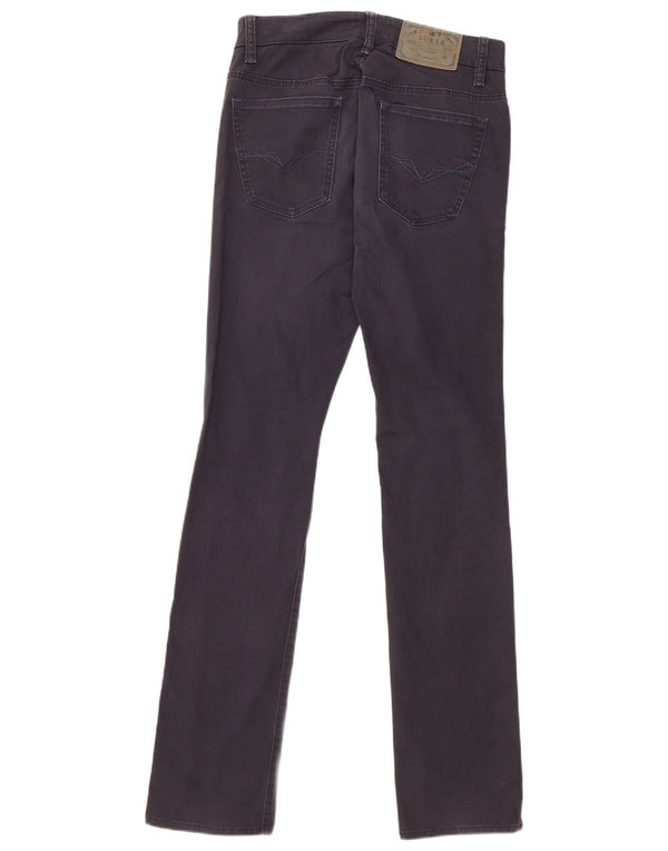 Guess Pantalon décontracté slim pour homme W28 L34 Bleu marine Coton
