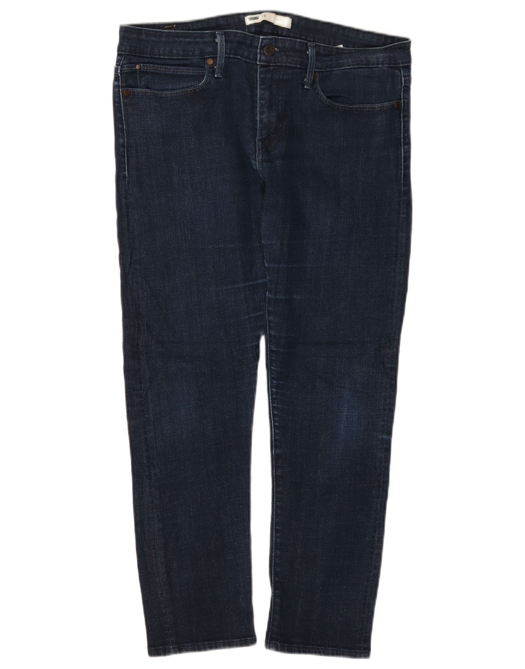 LEVI'S Jean Slim Femme W30 L27 Bleu Marine Coton