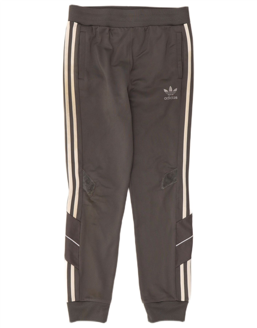 ADIDAS Pantalon de survêtement garçon Joggers 11-12 ans Gris Polyester