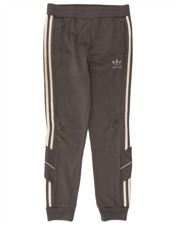 ADIDAS Pantalon de survêtement garçon Joggers 11-12 ans Gris Polyester