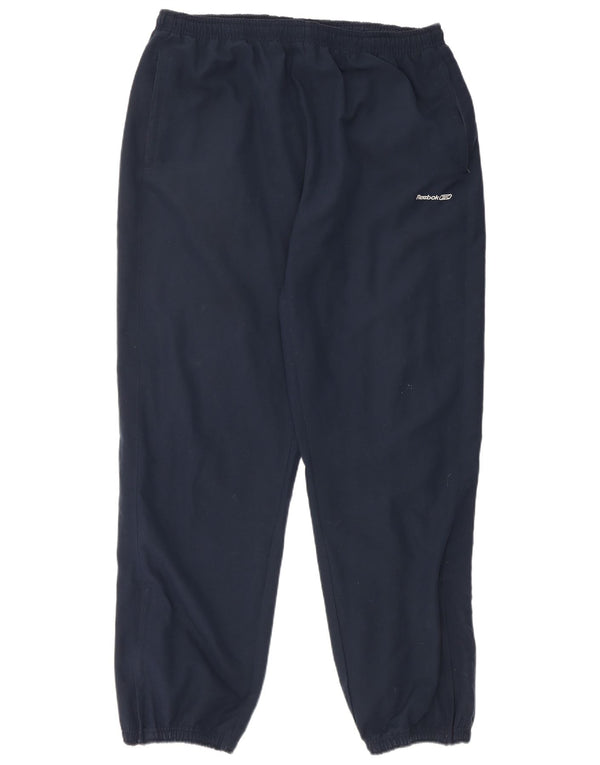 Reebok Pantalon de Survêtement Joggers XL Bleu Marine Polyester Homme