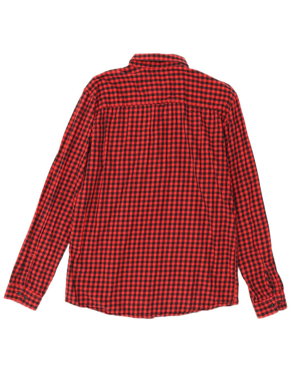Jack & Jones Chemise Homme XL Rouge Vichy Coton